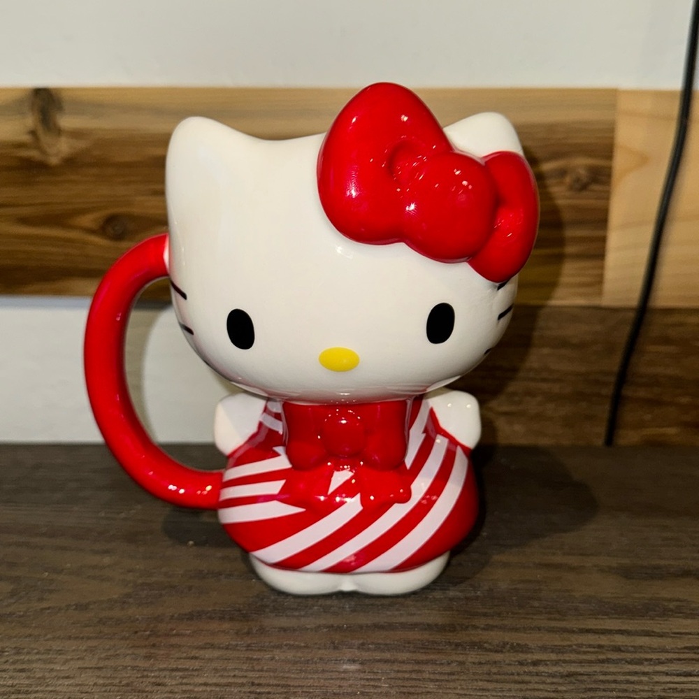 Hello Kitty Candy Cane Mug
